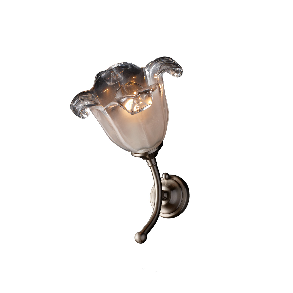 Απλίκα με κρύσταλλο Murano ΝΥΜΦΑΙΟ wall lamp with Murano crystal