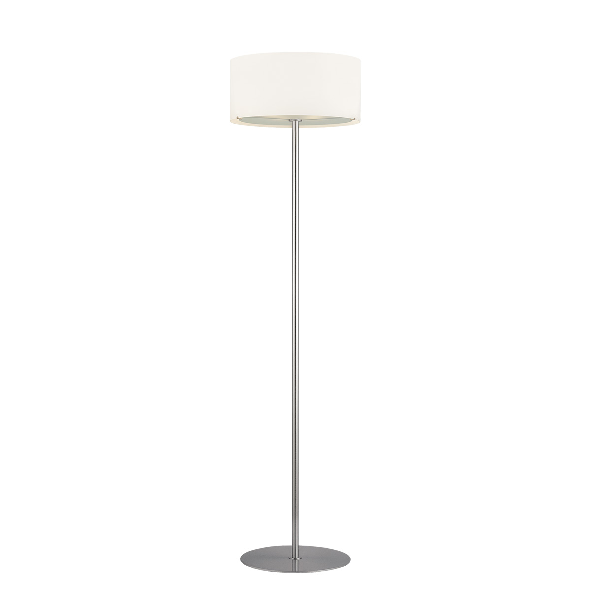 Φωτιστικό δαπέδου Μουράνο ΚΥΛΙΝΔΡΟΙ modern white Murano floor lamp