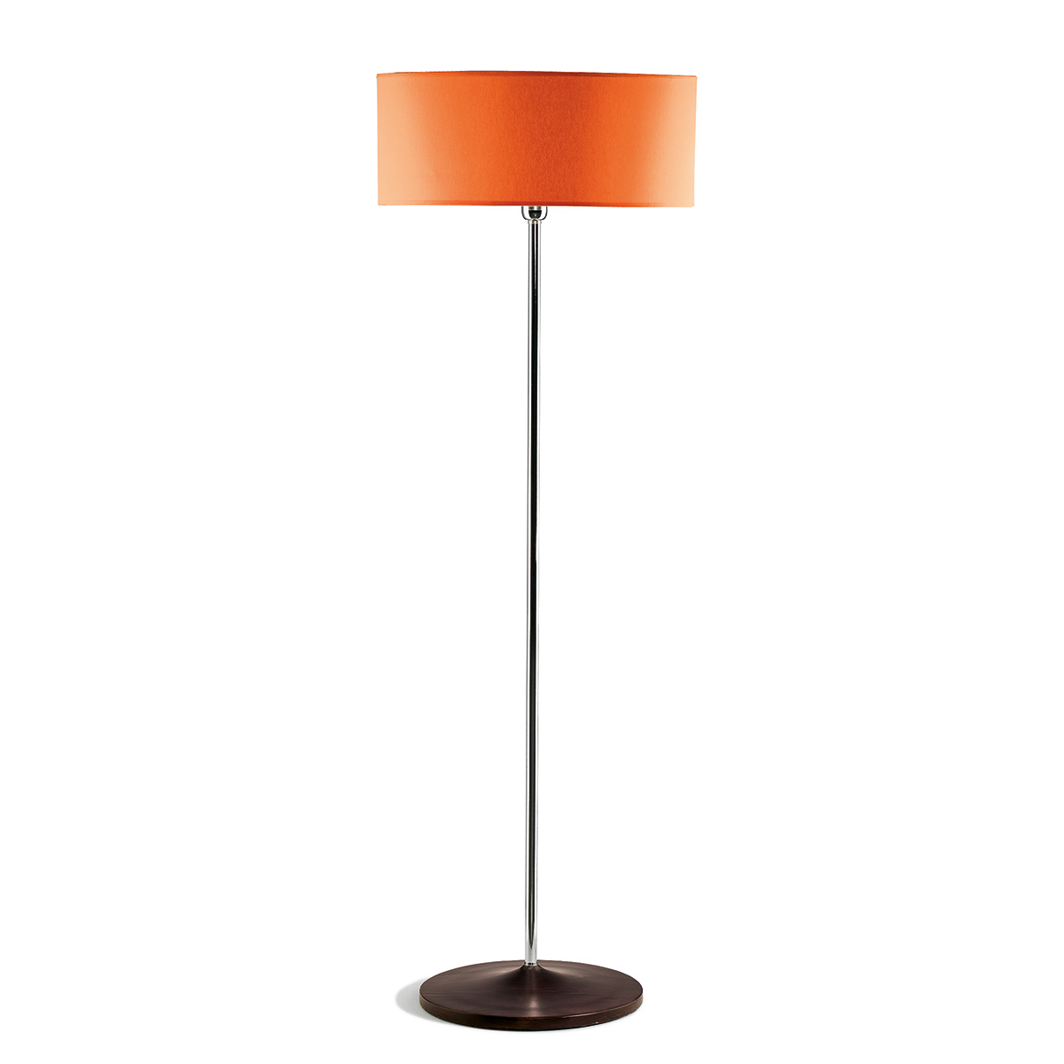 Φωτιστικό δαπέδου με πορτοκαλί καπέλο DISCO ZEN floor lamp with orange shade