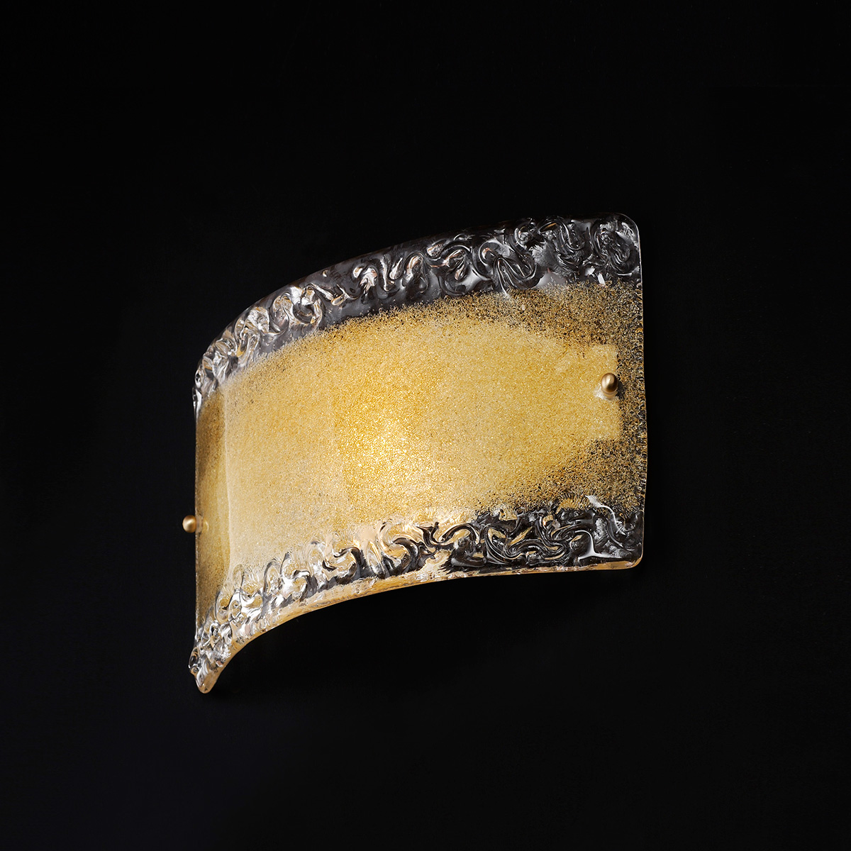 Κλασική απλίκα από κρύσταλλο Mουράνο | CERVEZZA classic Murano crystal wall lamp