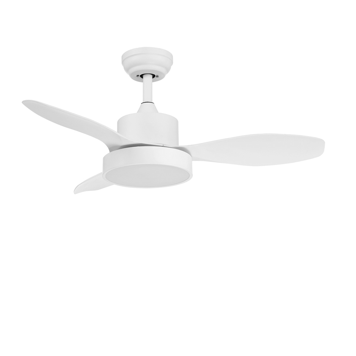 Μικρός λευκός ανεμιστήρας οροφής RIGA XS small white ceiling fan