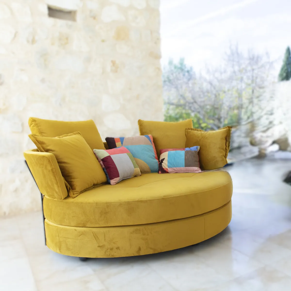Μοντέρνα loveseat MY APPLE special piece loveseat