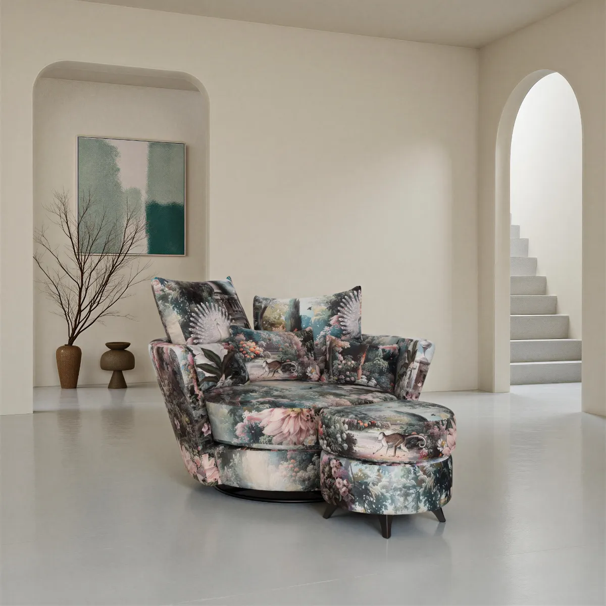 Ανετη πολυθρόνα MY NEST modern armchair