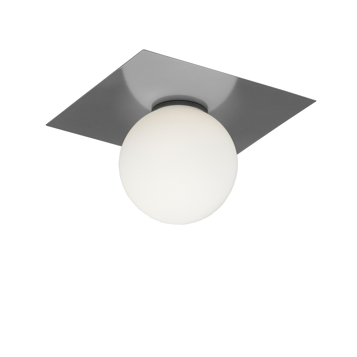 Μονόφωτο φωτιστικό οροφής με μπάλα ΜΠΑΛΕΣ glass ceiling ball