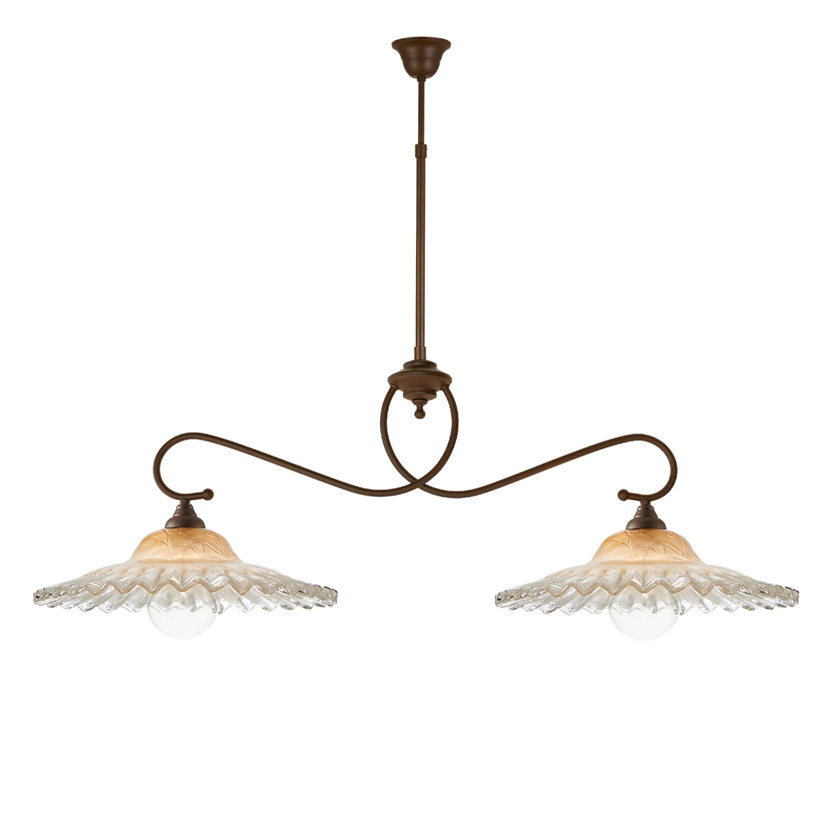 Μεγάλο vintage φωτιστικό ΣΥΡΟΣ large vintage pendant lamp