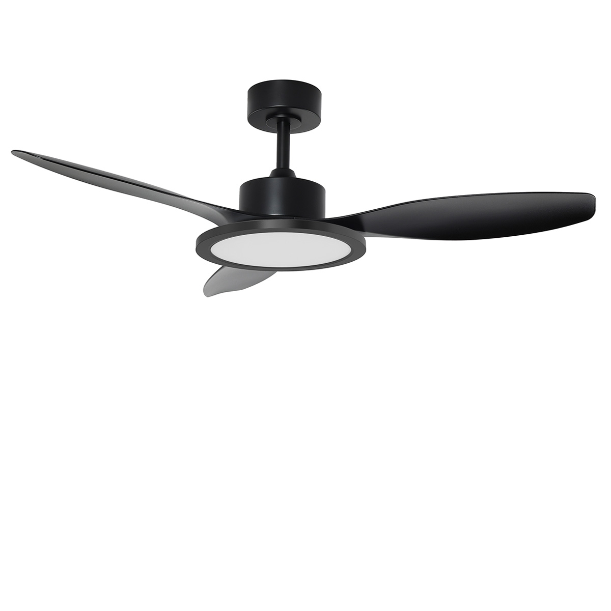 Μαύρος ανεμιστήρας οροφής RIGA II black ceiling fan