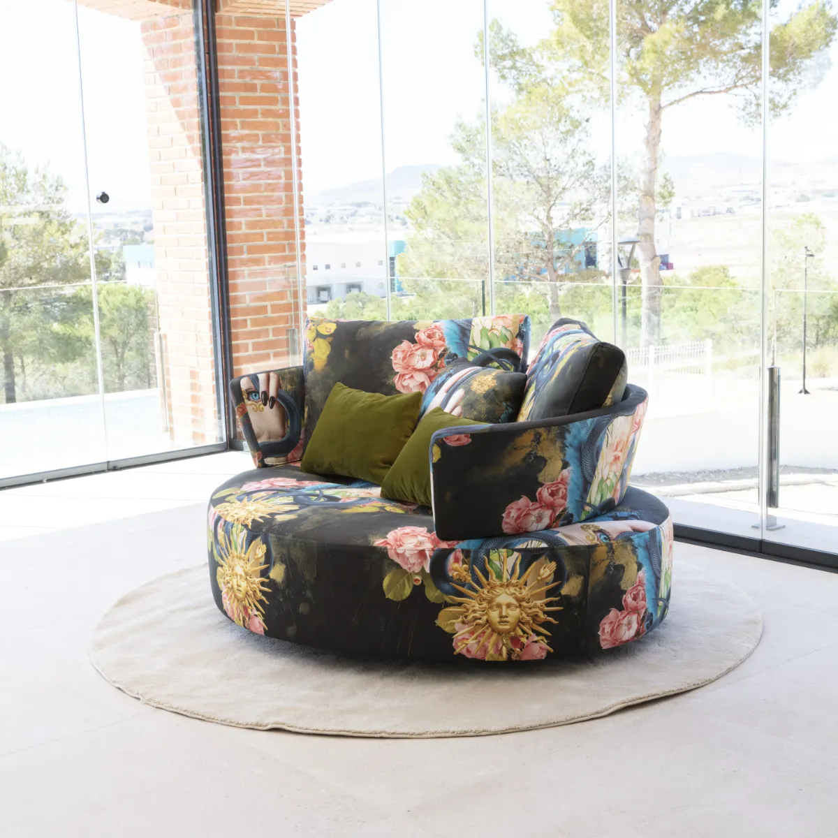 Πολυθρόνα loveseat MY CUORE armchair